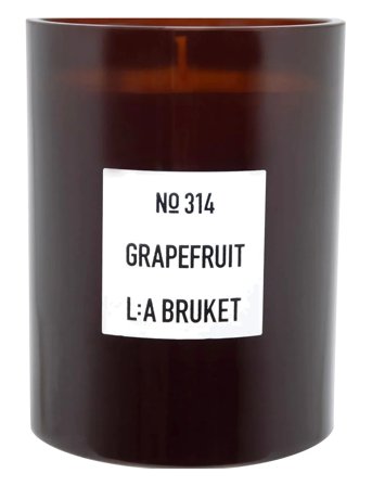 L:a Bruket 151 Candle Grapefruit - Red - 260 g