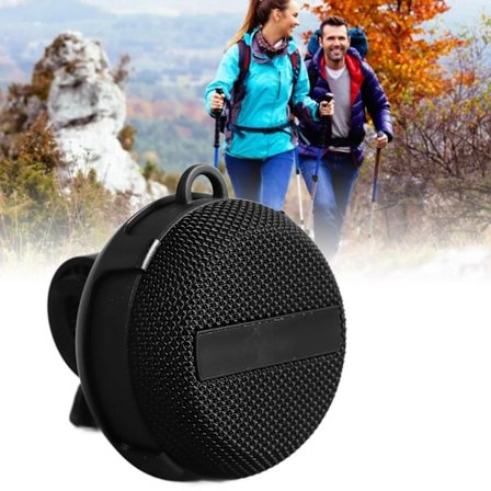 Cykelhøjttaler IPX7 Vandtæt Bærbar Bluetooth Højttaler HiFi Lyddhøjttaler til Vandreture Løb Rejser Camping