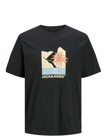 Jjbarbados Tee Ss Crew Neck Black Jack & J S