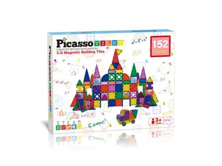 PICASSOTILES Picasso magnetset 152 delar - Lyreco - Skola och förskola - Lekmaterial - Bygglek, konstruktion och mosaik