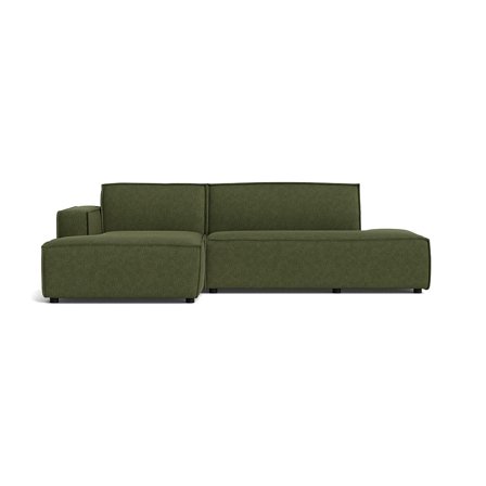 Lyon chaiselong sofa, venstrevendt | open end - Aragon Grøn - 278x160x78 - Sofa, chaiselong