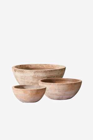 Wikholm Form - Plantekasse Kate S/3 - Beige - Urtepotteskjulere & vaser - Fra Homeroom