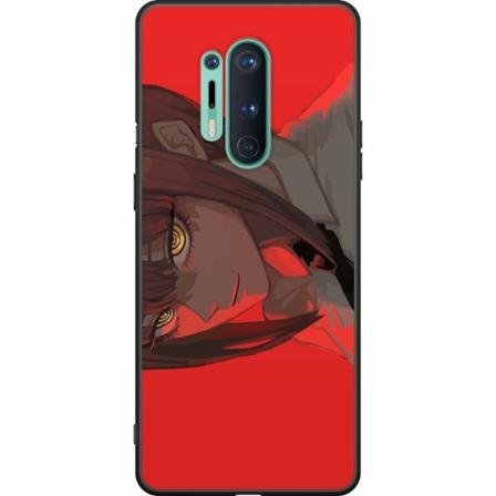 Oneplus 8 Pro Svart Skal Makima Chainsaw Man