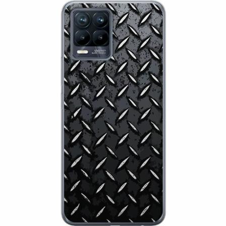 Realme 8 Genomskinligt Skal Metalliskt Mönster