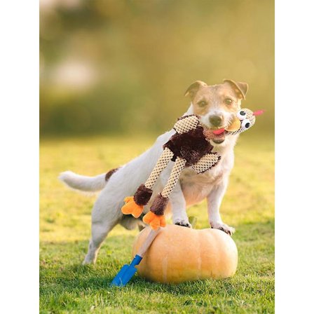 Thanksgiving Tyrkiet Kæledyr Legetøj, Tygge Og Tandrensning Plys Legetøj Til Hunde, 50% Tilbud