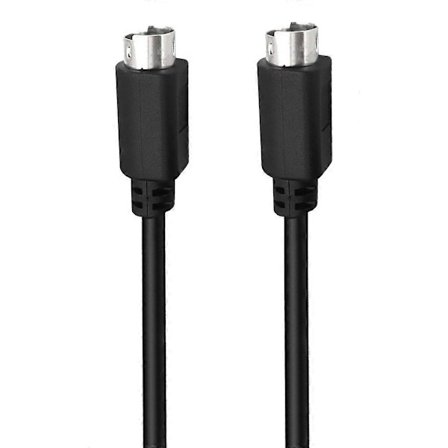 Mini DIN 6 Pin Kabel 1,8 Meter Han til Han Lige Stik Kobberkerne Forlængerledning