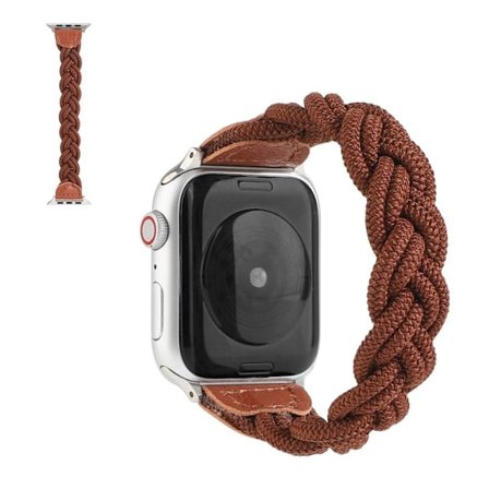 Apple Watch Series 6 / 5 40mm woven style watch band - Brown