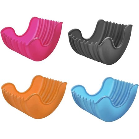 4 stk. Burger Clips til kontaktløs og anti-faldende burgerfikseringsboksbakke