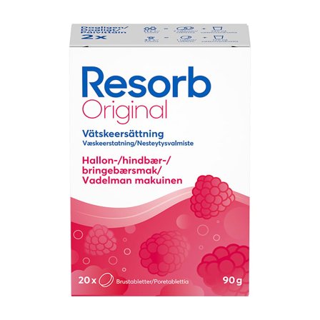 Resorb Original 20 st brustabletter