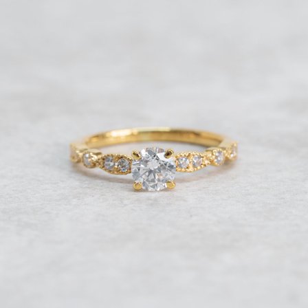 Förlovningsring Kaprifol, 18K Rödguld - Förlovning- och vigselringar