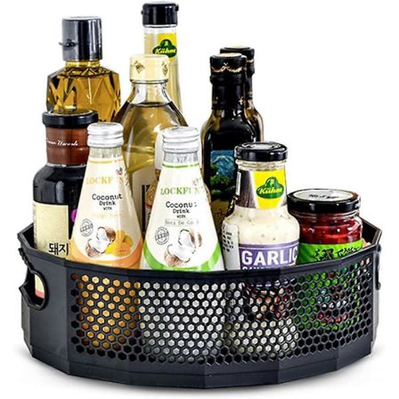 Köks Hylla - Svart enkel storlek 22.5*6.5