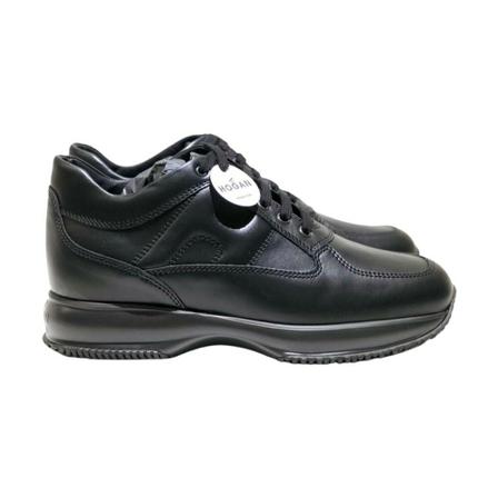 Hogan, Interactive Allacciato sneakers Zwart, Heren, Maat:43 EU