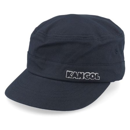 Kangol - Svart flexfit Keps - Ripstop Army Black Flexfit @ Hatstore