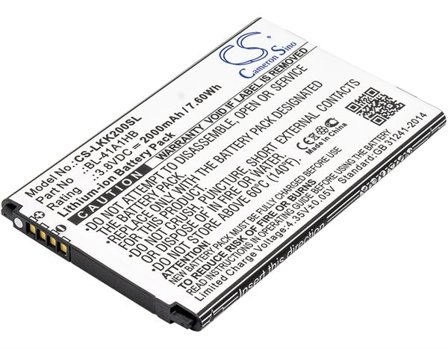 Batteri till SmartPhone, Mobil för LG X Style, K200, K200ds m.fl.