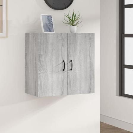 Vidaxl Väggskåp Grå Sonoma 60x31x60 Cm Konstruerat Trä Grå