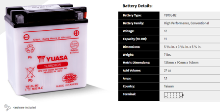Batterie Moto Yuasa Yumicron – Recherche Par Moto - Piaggio X8 200 2004-2005