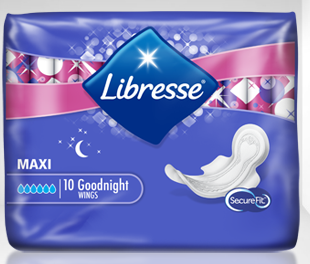Libresse maxi night wing