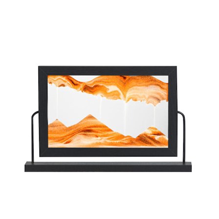 3D Bevegelig Sand Bevegelseskunst Flytende Sandbilde 3D Sandscape I Bevegelse Bevegelig Sandramme