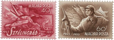 Ungarn AFA 1255-56 - Postfrisk