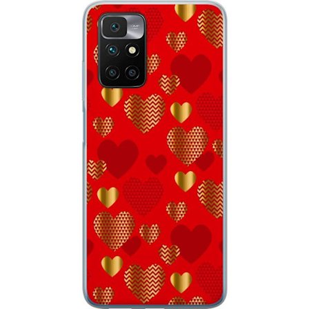 Yhteensopiva Puhelinkuori Xiaomi Xiaomi Redmi 10 GoldenHearts