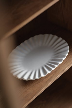 Jotex - Serveringsfat Hvit - BONNIE - Kjøp Brett & serveringsfat hos Jotex