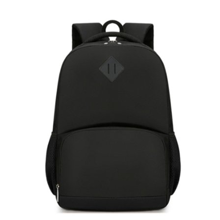 15,6 tommer, svart, skolesekk, lett vanntett ryggsekk for menn