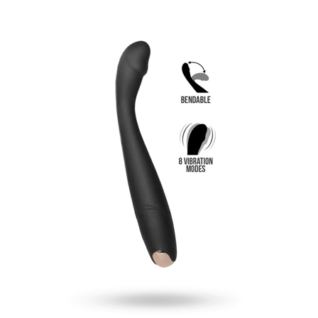 Staby Flexible-Bendable Silicone Vibe - Sexleker Vuxen: Vibrator, dildo & massajestaver