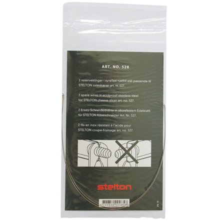 Stelton Ostekniver til 527, 2 stk' - 'Stål