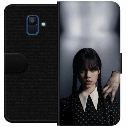 Samsung Galaxy A6 (2018) Plånboksfodral Wednesday Addams