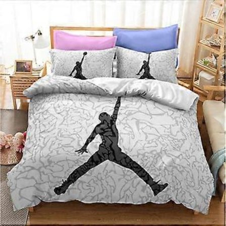Anime Serie 3D Digitaltryk Basketball Serie Dun og Børstet Tre-Delt Sengesæt ZX14