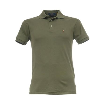 Polo Ralph Lauren, Polo MC Zielony, Mężczyzna, Rozmiar: S