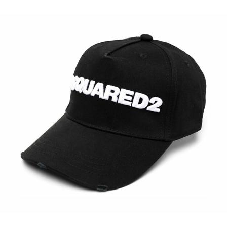 Dsquared2 Caps Sort, Herre Huer Kasketter og Hatte, Størrelse: ONE Size