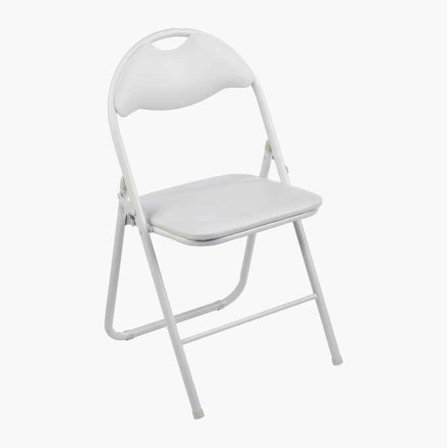 Biltema - Klappstol hvit