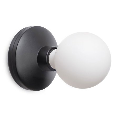 Humble lights The Humble Bee vegglampe, black