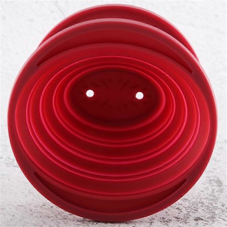 Sammenklappelig kaffefilterholder til camping, genanvendelig silikone kaffefilterholder til hjemmet