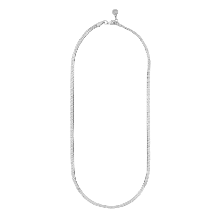 SNÖ of Sweden Paris Chain Neck 45 Halsband Dam Silver cm