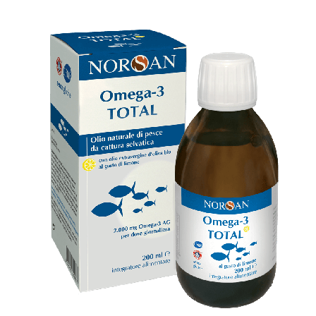 Norsan Omega 3 Total 200ml - Integratore Puro e Naturale