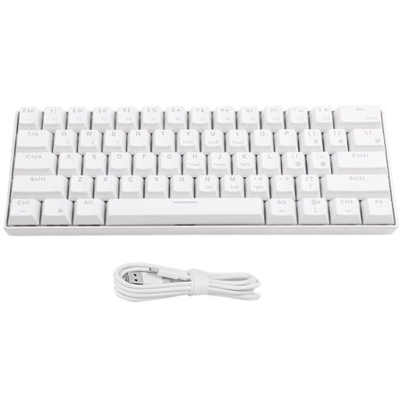 RK61 Trådlöst / Trådlöst Bluetooth Mekaniskt Tangentbord Datordelar för Surfplatta / Telefon