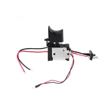 DC7.2-24V Elektrisk Boremaskinekontakt Ledningsfri Boremaskine Hastighedskontrolknap Udløserlys Elværktøjsdele