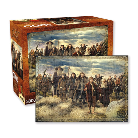 The Hobbit: An Unexpected Journey Jigsaw Puzzle Map 3000 Bitar