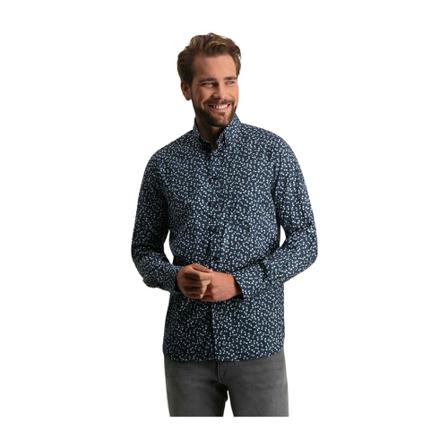 State of Art Casual Shirts , Blauw , Heren , Maat: 3XL