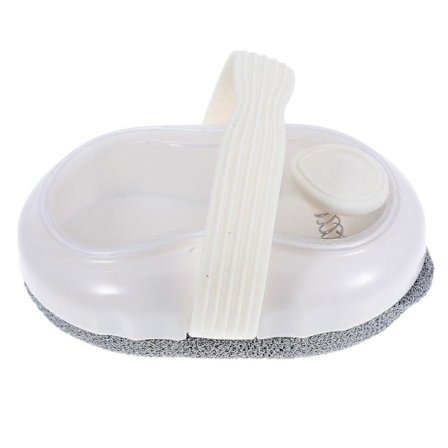 Silikonbadebørste med flytende dispenser, kroppsskrubber for død hud og myk hodebunnsmassasje (FMY)