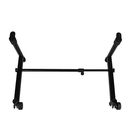 Justerbart Stativ för Elektroniskt Piano, Dubbellager, Stativ för Keyboard, Stativ för Elektriskt Piano, Justerbart