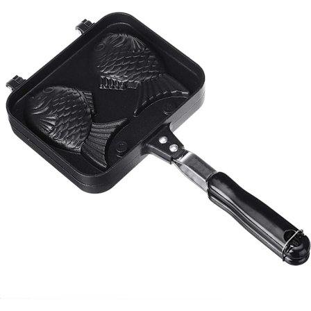 Japansk Fisk Formet Pandekage Dobbeltpande, Vaffelkage Maker Pan Fisk Formet Pandekage Dobbeltpande Form til Hjem DIY Madlavning Fest Dessert