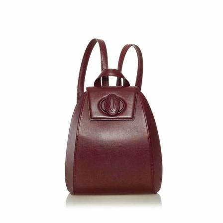 Cartier Vintage, Pre-owned Backpacks Rood, Dames, Maat:ONE Size
