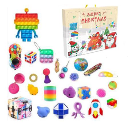 Fidget Adventskalender 2022 , Julleksaker