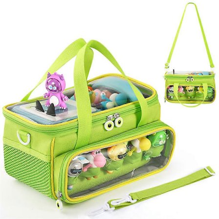 [LLC] Bæretaske til Toniebox, Tonie figurer, Toniebox startsæt, hovedtelefoner, ladestation taske