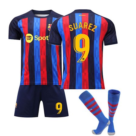 Lapsi / Aikuinen 22 23 World Cup Barca Jersey set