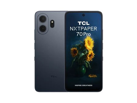 TCL TCL NXT Paper 70 PRO 256GB - Smartphone med pappersliknande skärm för ögonkomfort