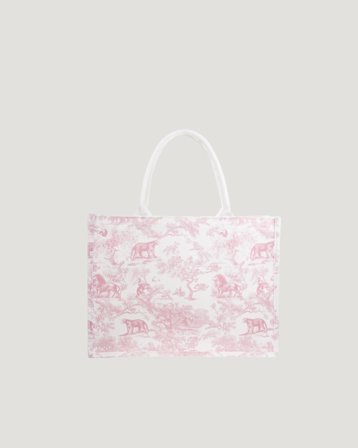 Dark Department Canvas Tote Medium Rosa Accessoarer Tjej - Kids Brand Store